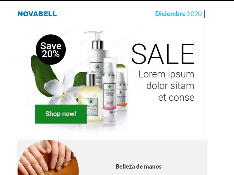 Imagen ilustrativa de Newsletter - Novabell